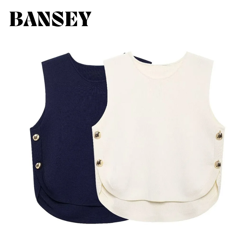 Asymmetric Top Women - 2025 Women's Chic Sleeveless Top with