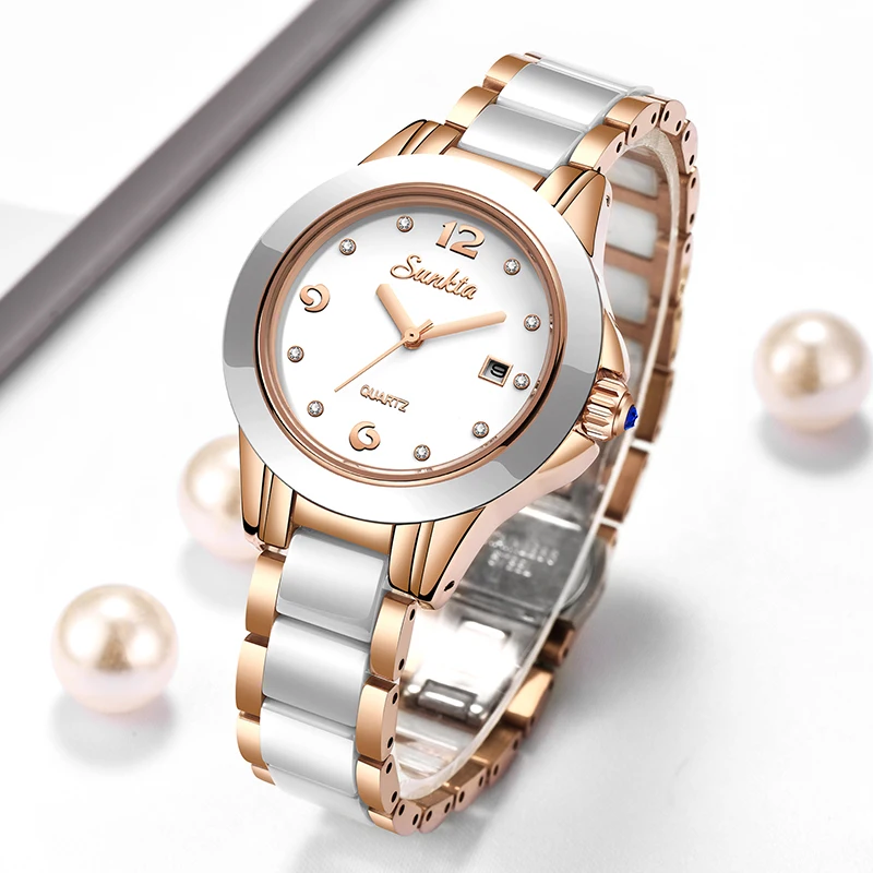 Fashion Women Watch - Sunkta Fashion Casual Quartz Woman Watch