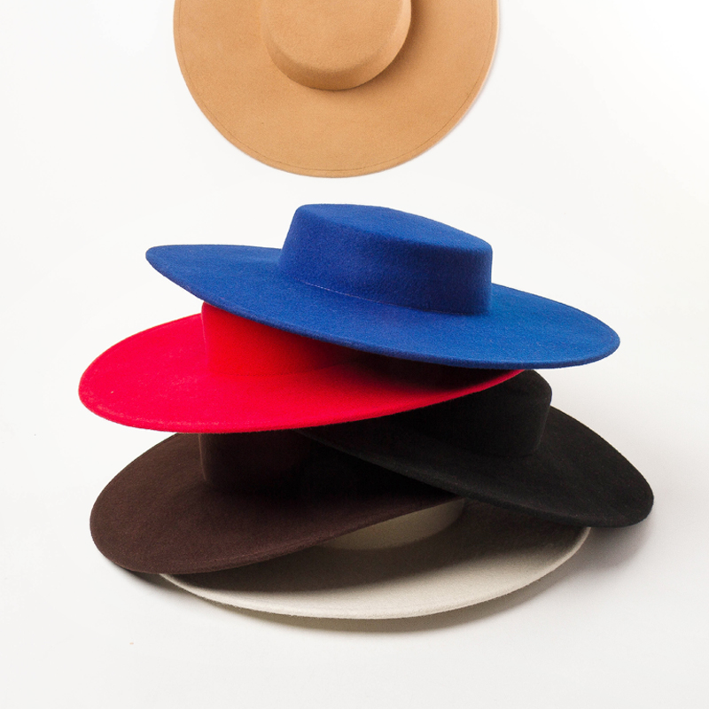 Women'S Fashion Show 2022 - 2022 Women Wide Big Brim Wool