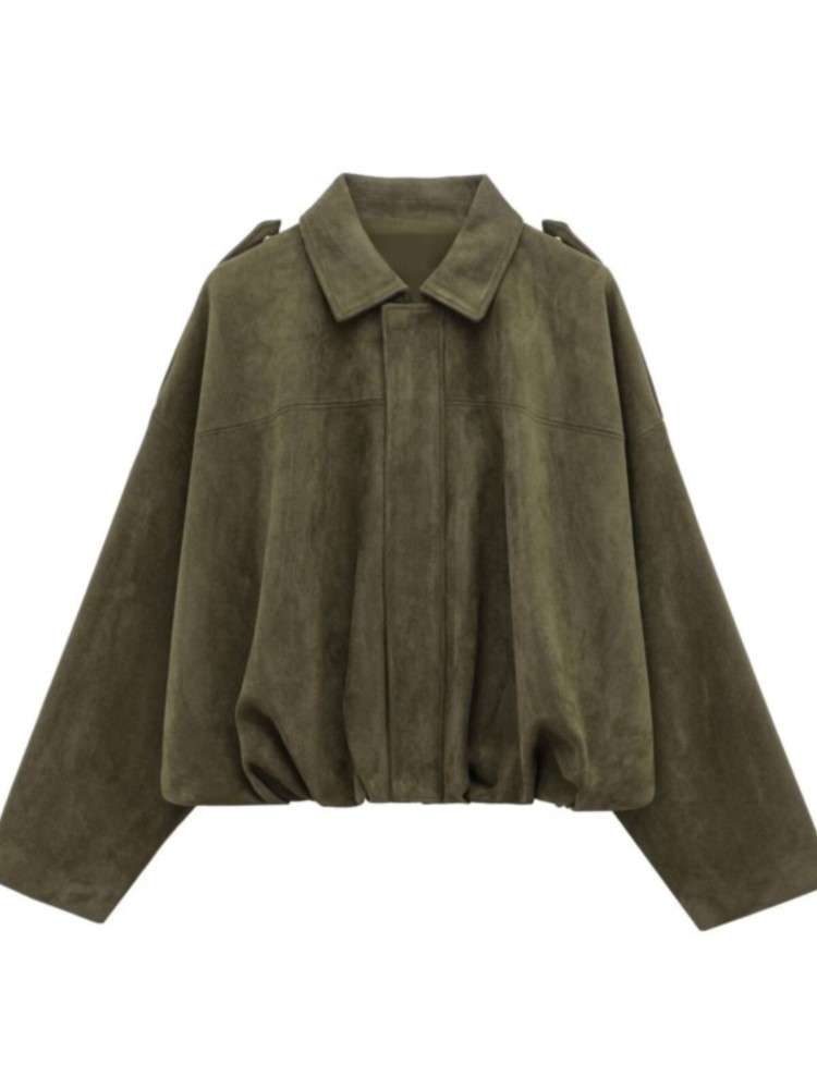 Autumn Winter New Fashion Sued - Women'S Fashion Bomber Jacket review and price