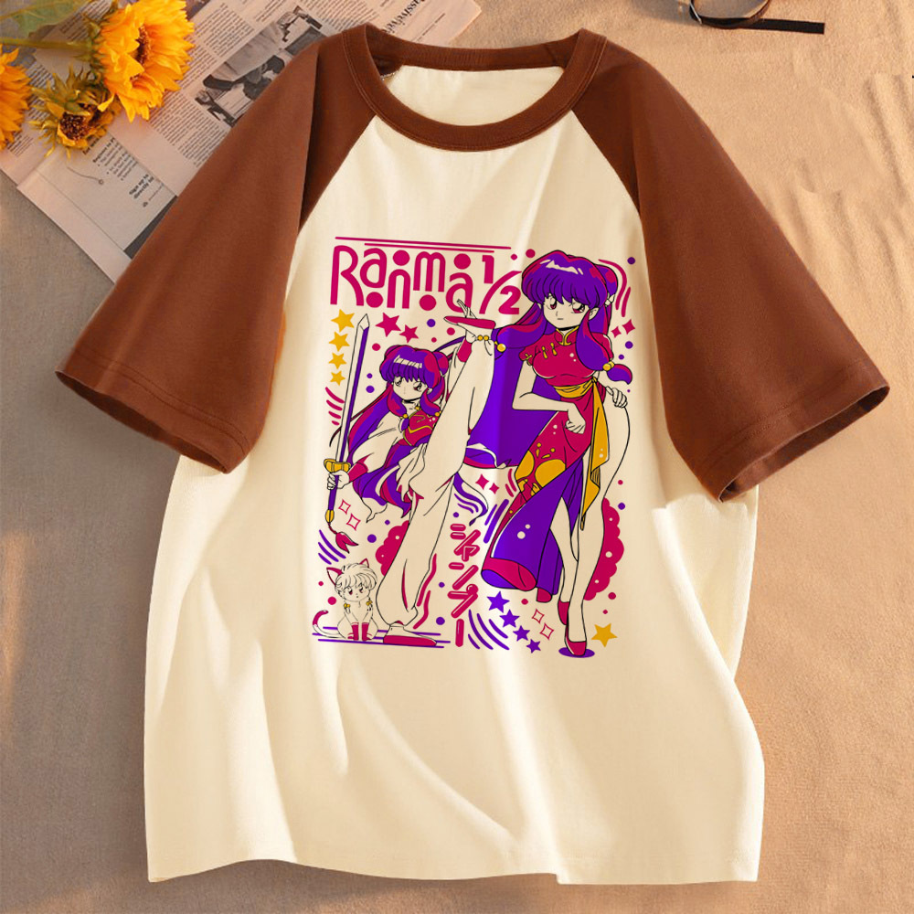 Ranma 1/2 Saotome shirt female - Women'S Fashion From The 80S review and price