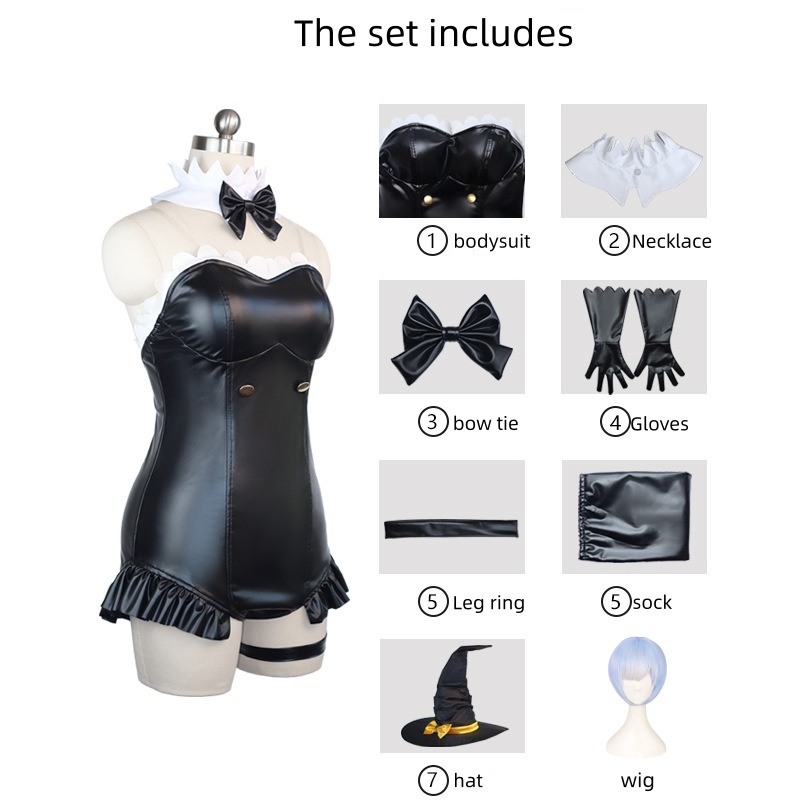 Re:Zero Rem Cosplay Costume Ma - Women'S Fashion Gloves review and price