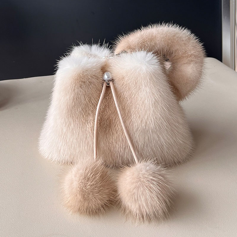 Y2K Real Mink Fur Handbag Wome - Women'S Real Y2K Fashion review and price