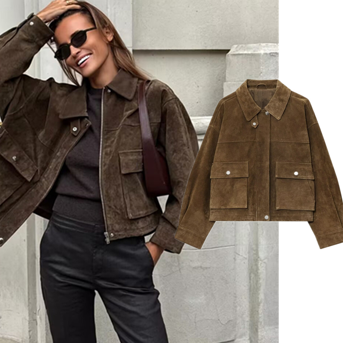 Maxdutti Winter Coat Minimalis - Women'S Fashion Bomber Jacket review and price