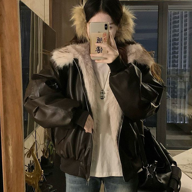 Winter Thick Warm Fleece Hoode - Women'S Fashion Bomber Jacket review and price