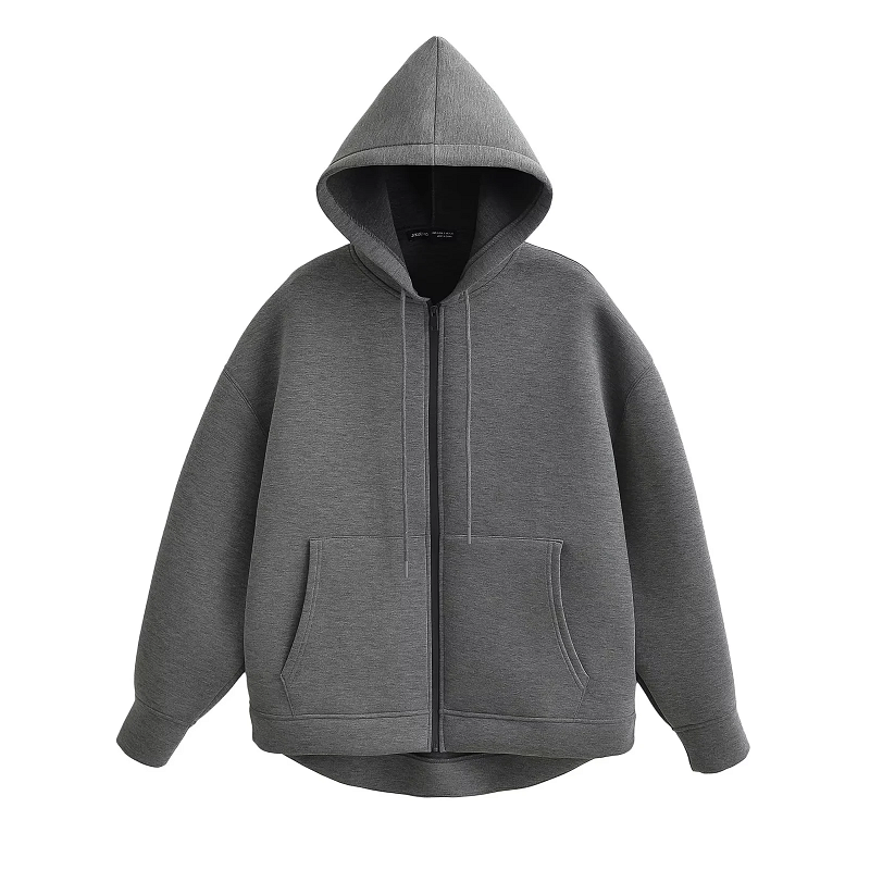 HXAO Grey Women's Outerwears B - Women'S Fashion Bomber Jacket review and price
