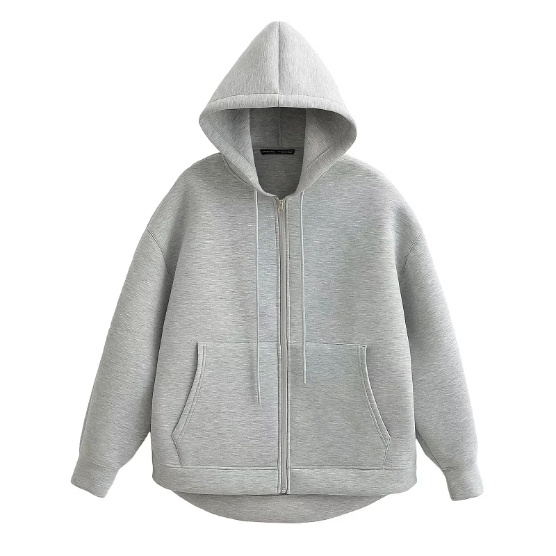 HXAO Grey Women's Outerwears B - Women'S Fashion Bomber Jacket review and price