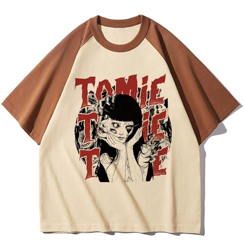 Junji Ito top tees girl Digita - Women'S Fashion From The 80S review and price