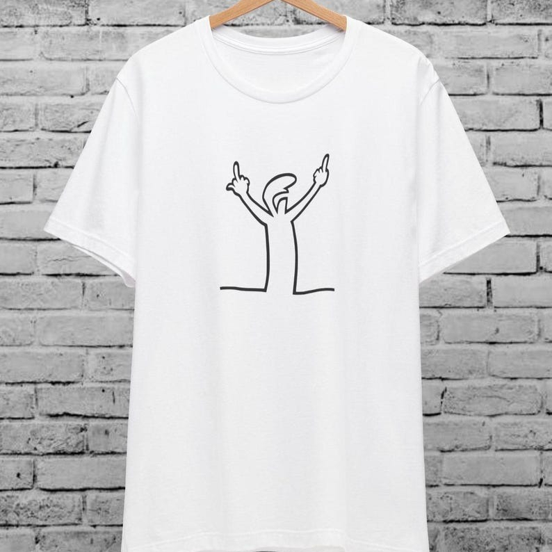 Angry La Linea Unisex T-Shirt  - Women'S Fashion From The 80S review and price