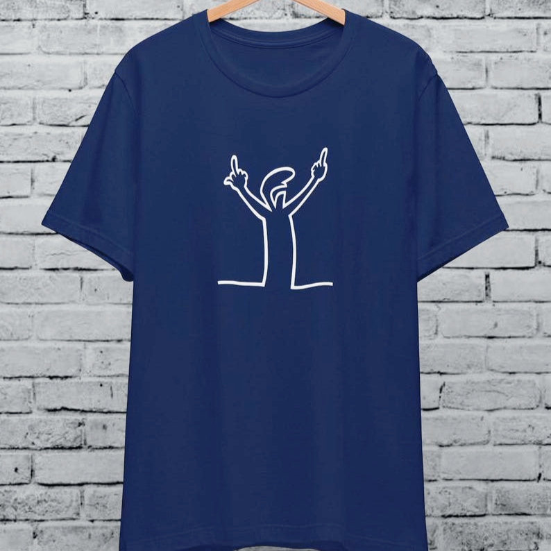 Angry La Linea Unisex T-Shirt  - Women'S Fashion From The 80S review and price