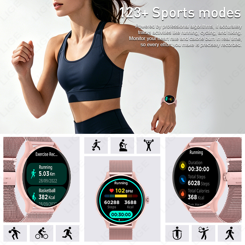 LIGE Waterproof Women's Smart  - Women Fashion Week 2026 review and price