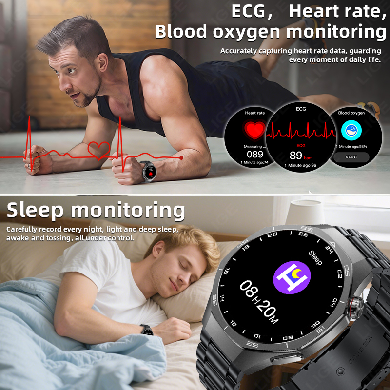 LIGE ECG Smart Watch For Andro - Women Fashion Week 2026 review and price