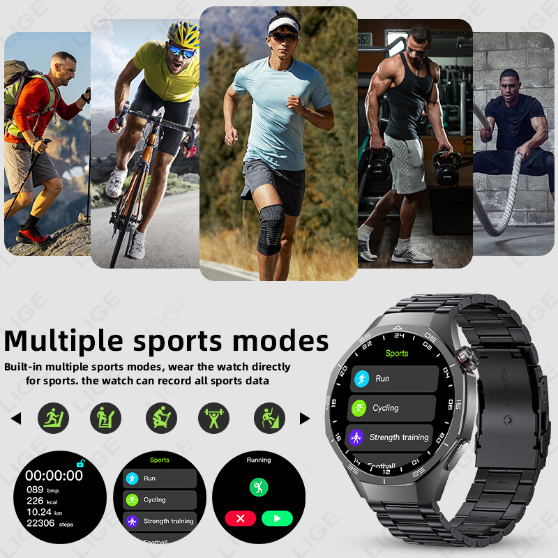 LIGE ECG Smart Watch For Andro - Women Fashion Week 2026 review and price