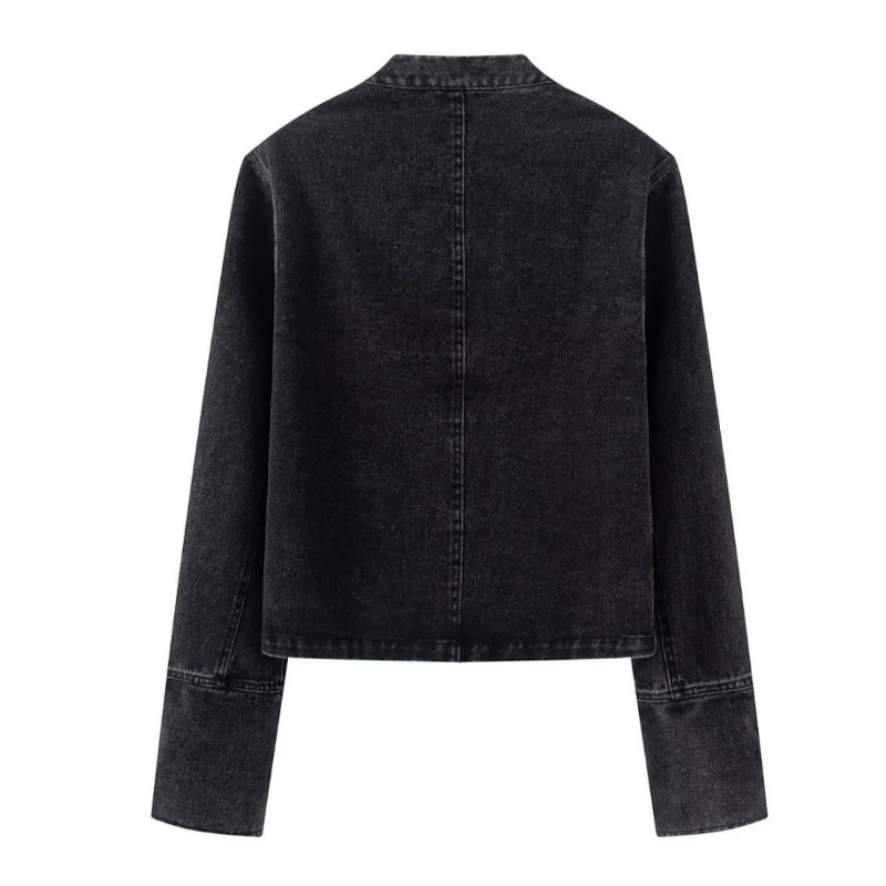 Spring Autumn Harajuku Black M - Women'S Fashion Bomber Jacket review and price