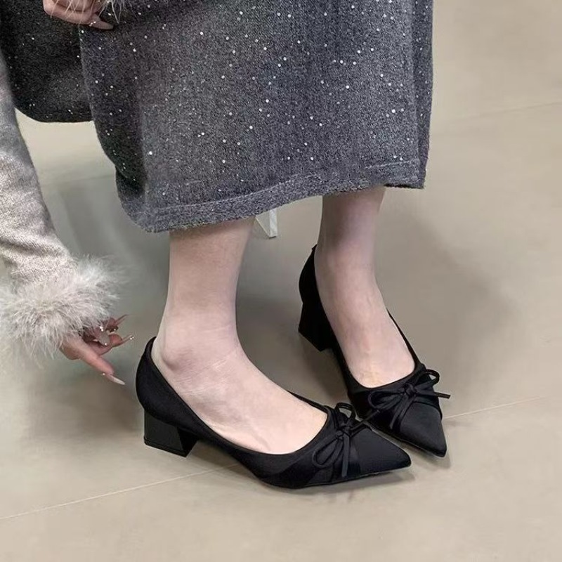 Retro Mid-length Single Shoes  - Women'S Fashion Belts review and price