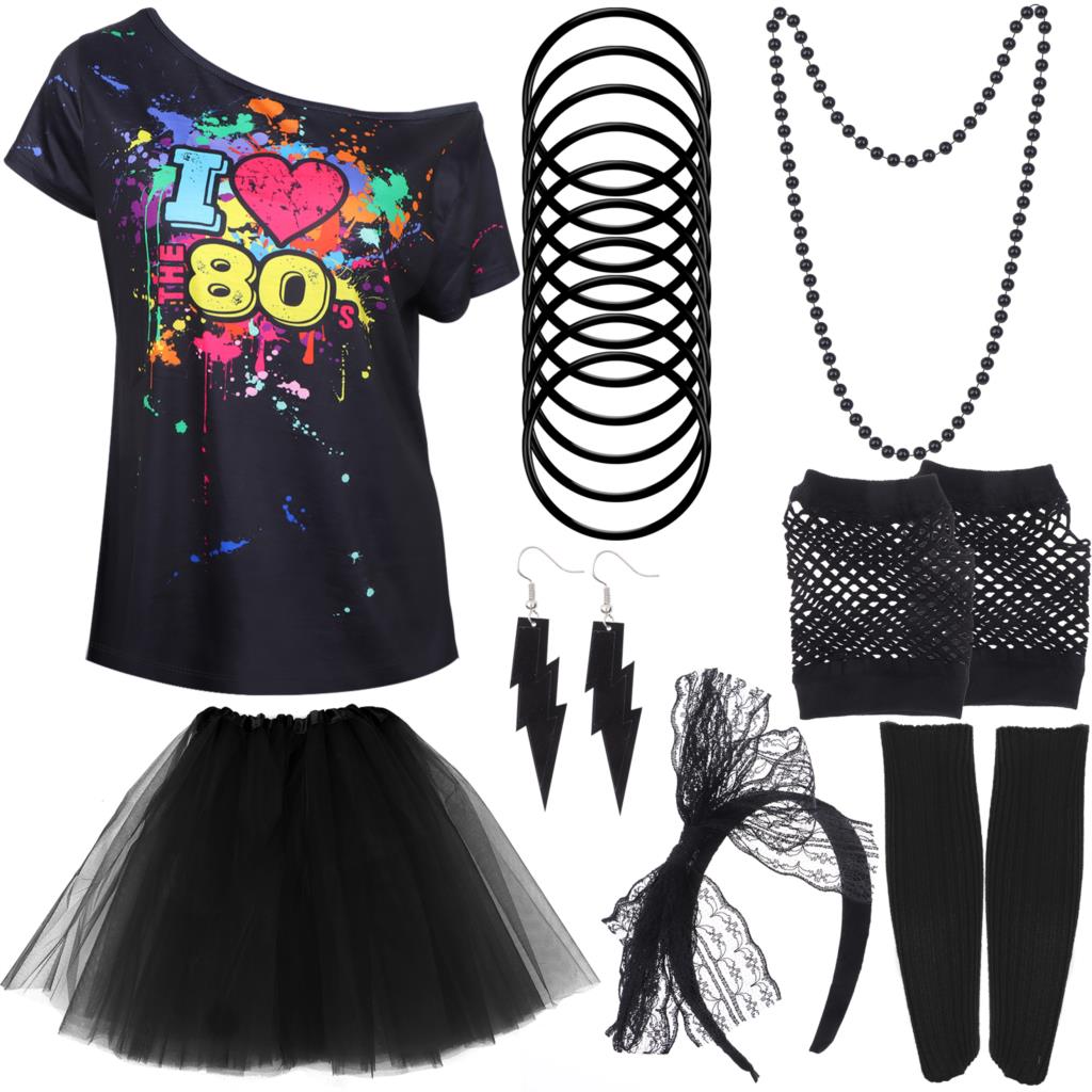 80s Fancy Dress Accessories Re - Women'S Fashion From The 80S review and price