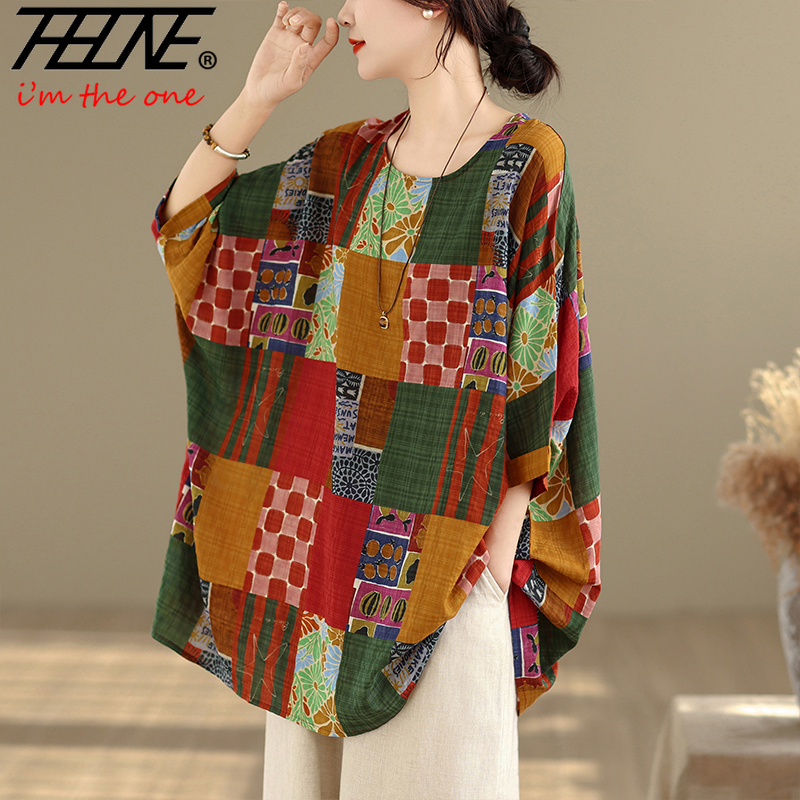 THHONE Women Shirts Print Loos - Women'S Fashion Essentials review and price