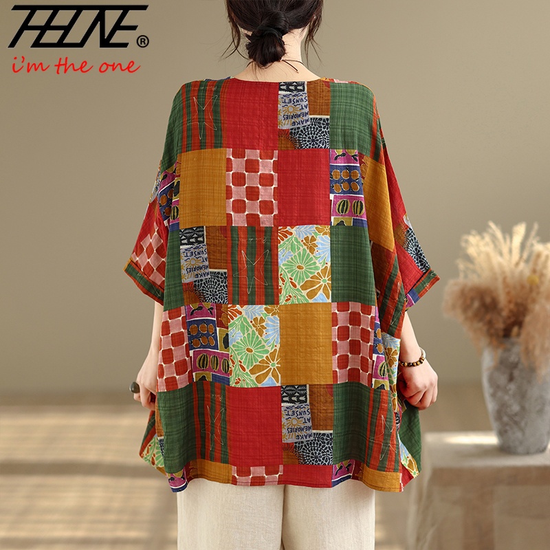 THHONE Women Shirts Print Loos - Women'S Fashion Essentials review and price