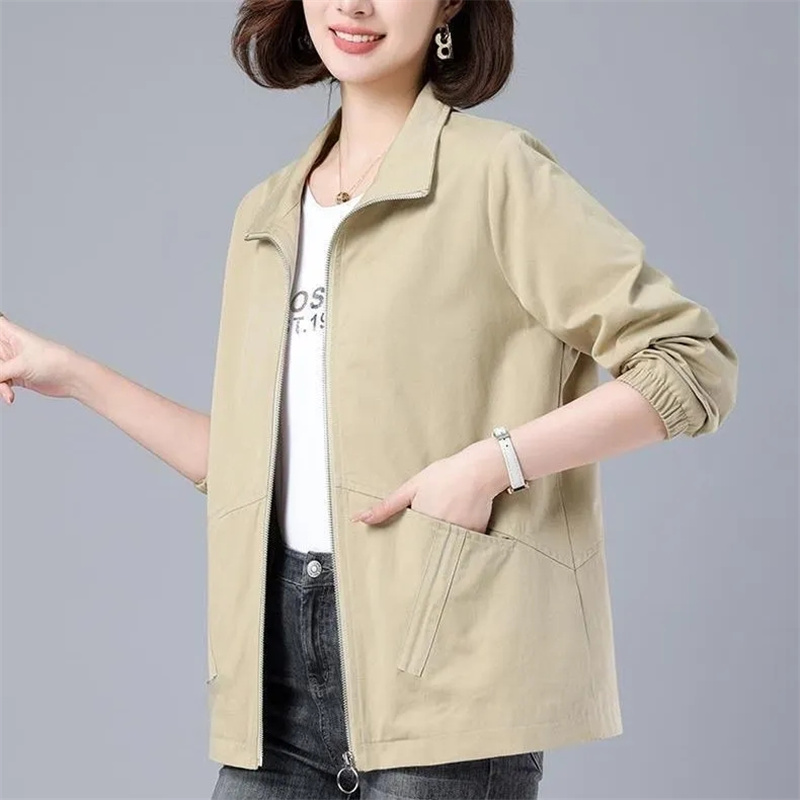 Fashion 2025 New Windbreaker J - Women'S Fashion Bomber Jacket review and price