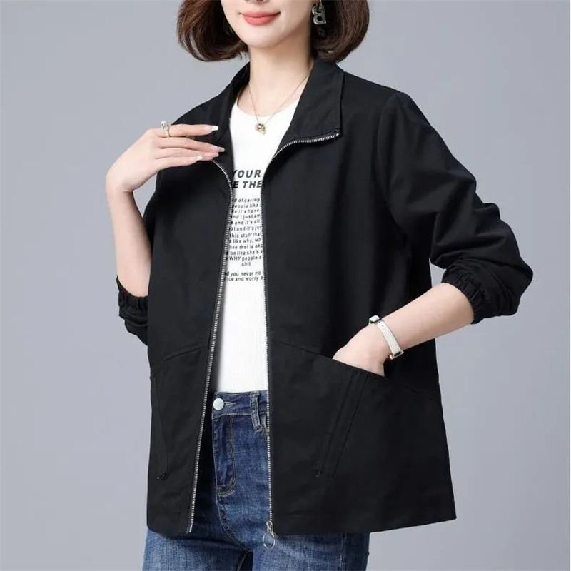 Fashion 2025 New Windbreaker J - Women'S Fashion Bomber Jacket review and price