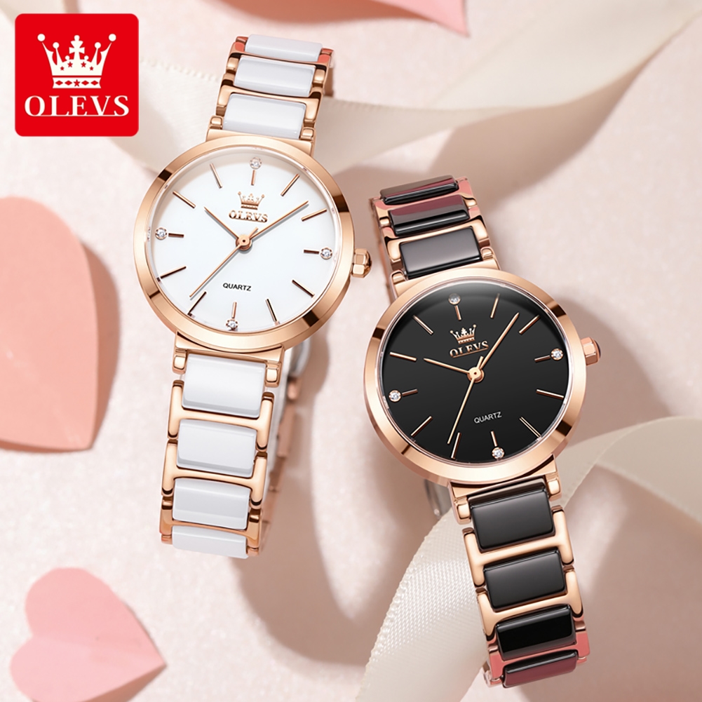 OLEVS Women Watch 5877 Luxury  - Fashion Women Watch review and price