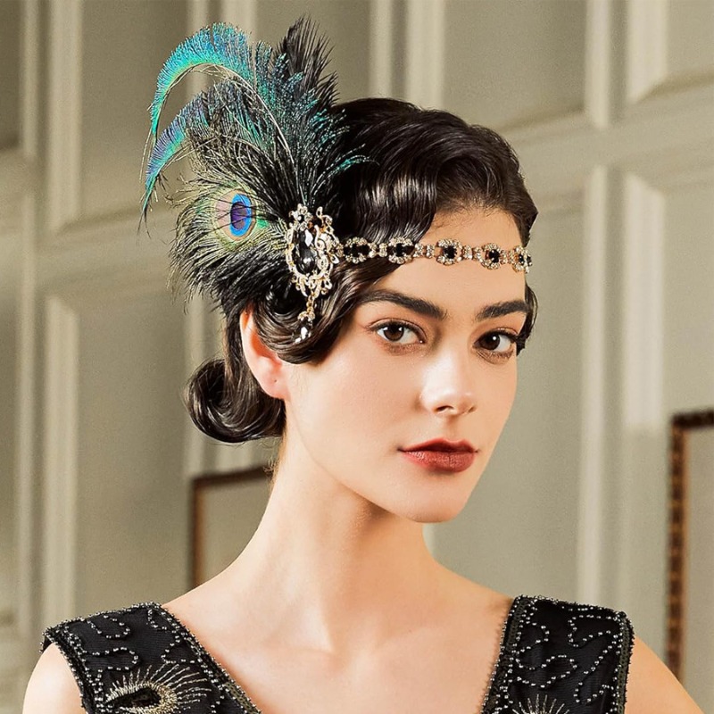 1920s Flapper Peacock Feather  - Women'S Fashion Roaring 20S review and price