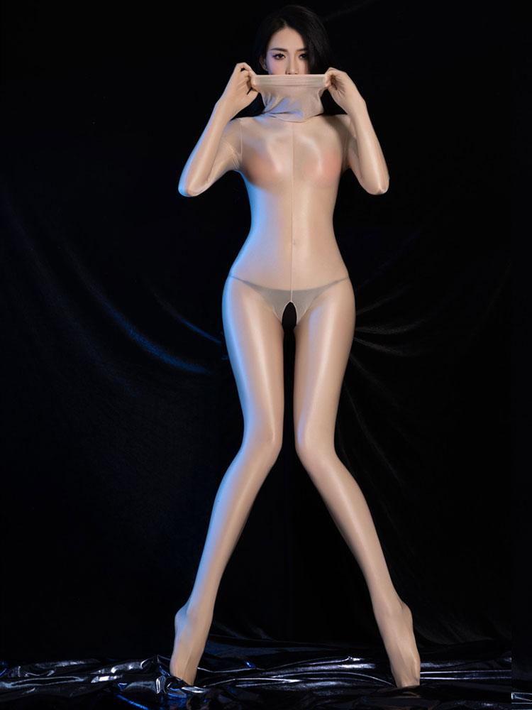 Oil Shiny Full Bodysuit Cover  - Women'S Fashion Gloves review and price
