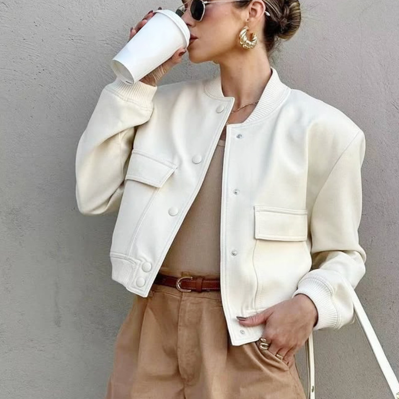 HXAO Women's Bomber Jacket Cro - Women'S Fashion Bomber Jacket review and price