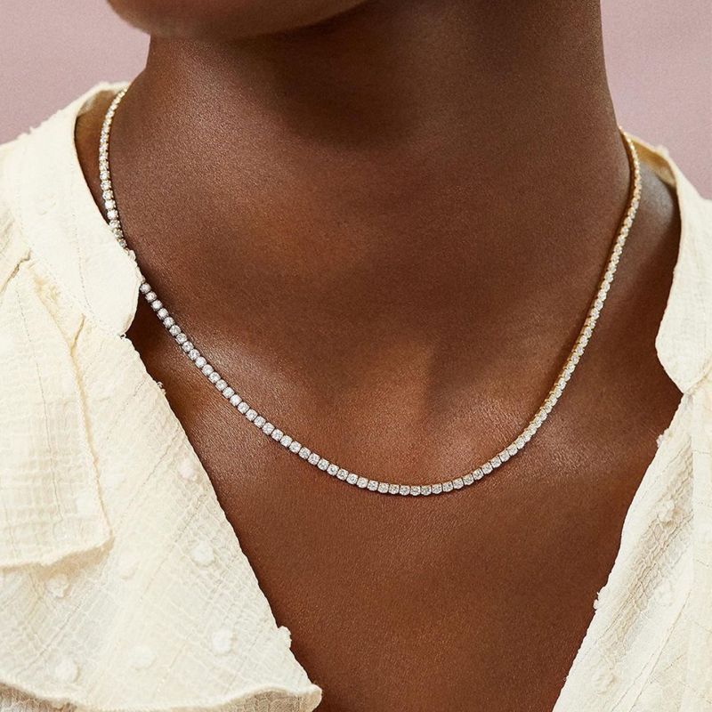 5A White Cubic Zirconia Paved  - Women'S Day Fashion Show review and price
