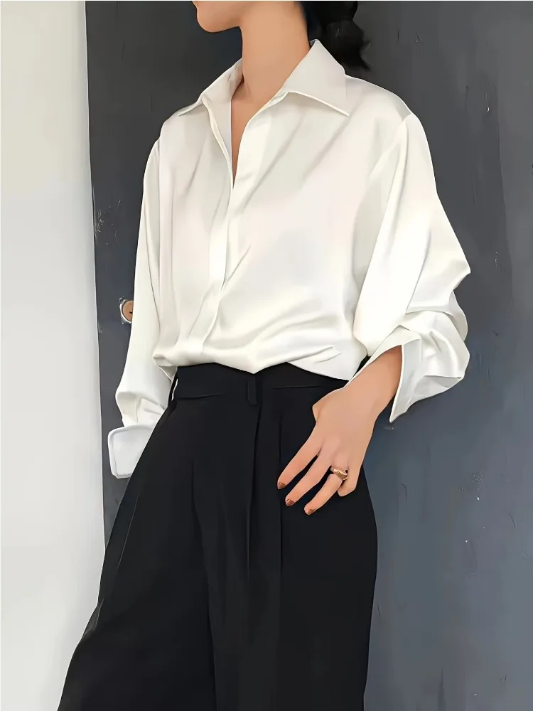 Plus Size Casual Women Silk Sh - Women'S Fashion Essentials review and price