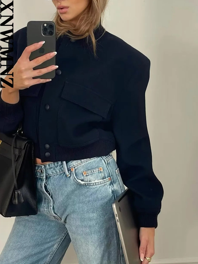 XNWMNZ 2023 New Women's Casual - Women'S Fashion Bomber Jacket review and price