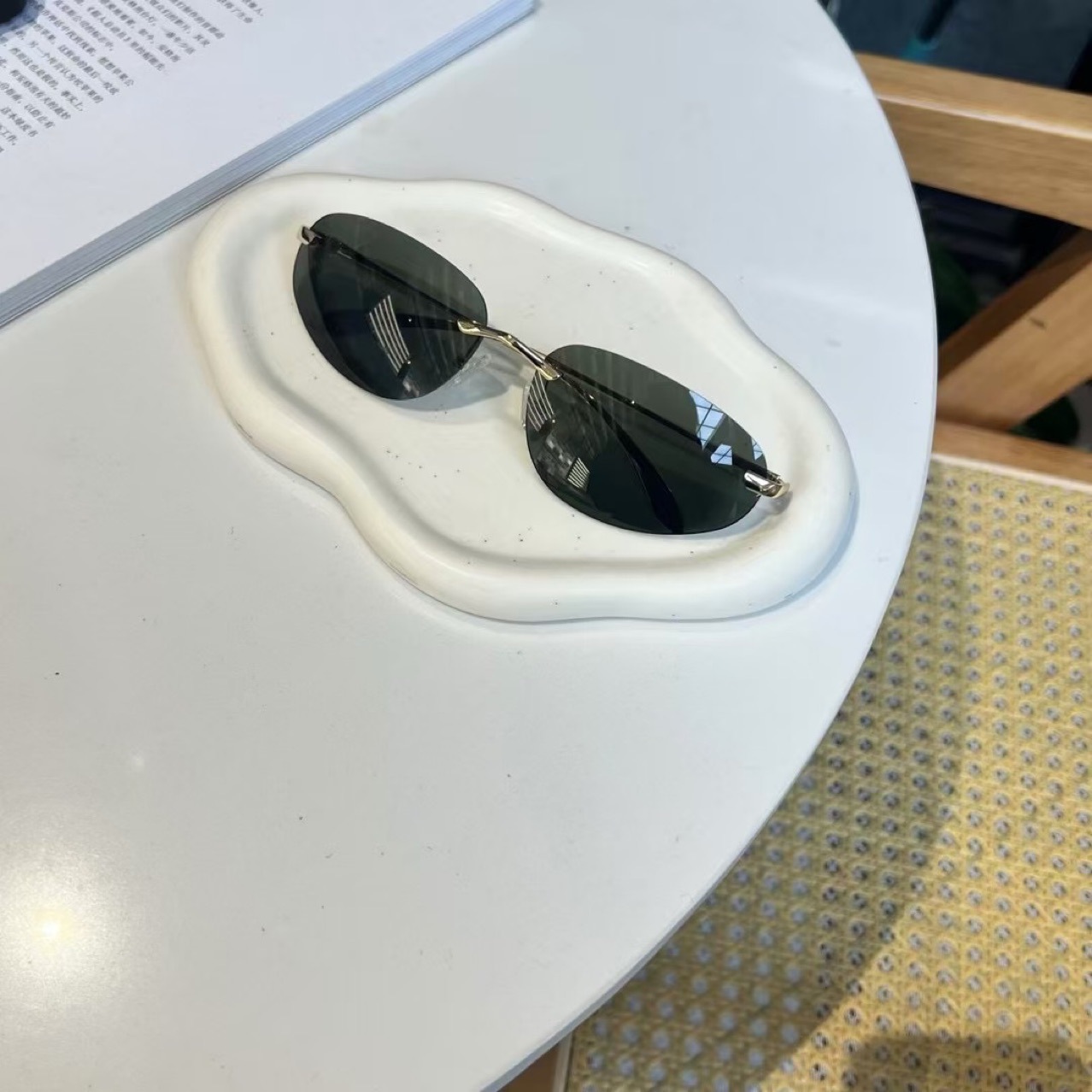 UV400 Rimless Shades, Cat Eye  - Women'S Fashion Essentials review and price