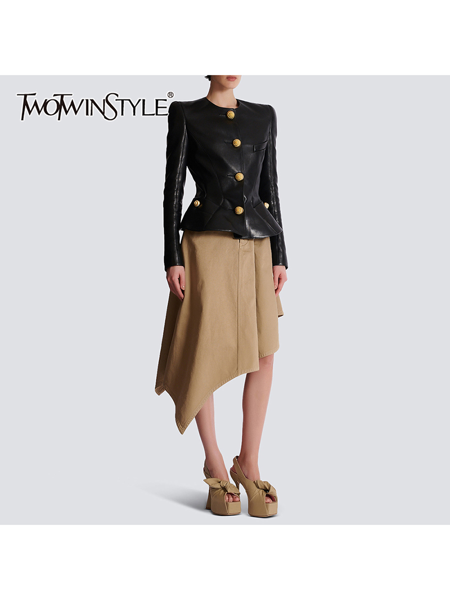 TWOTWINSTYLE Fashion Two Piece - Asymmetric Top Women review and price