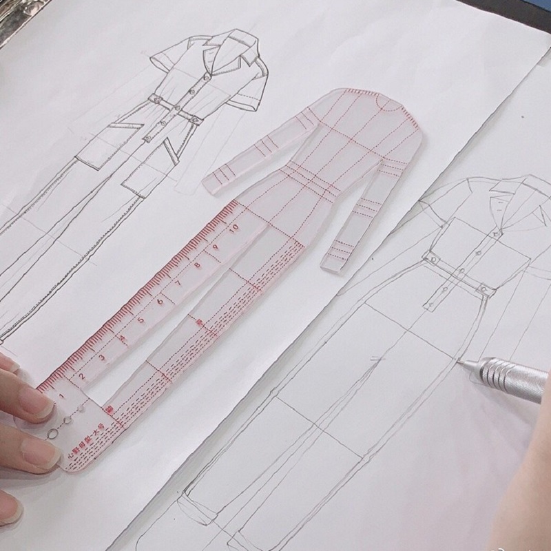 Women Fashion Drawing Ruler Fi - Women Fashion Figure Template review and price