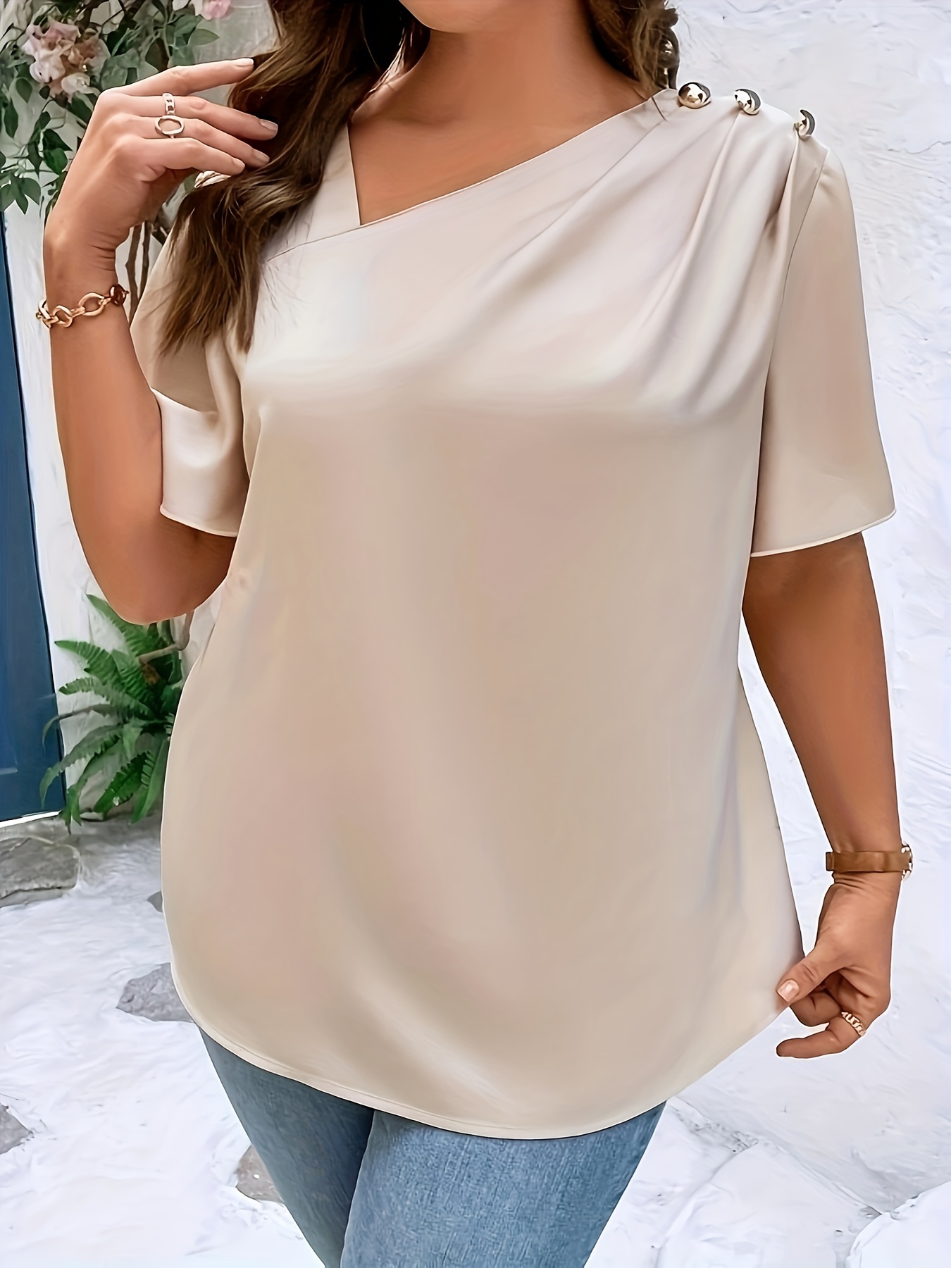 Plus SizeTemperament Blouse Ca - Women'S Fashion Essentials review and price