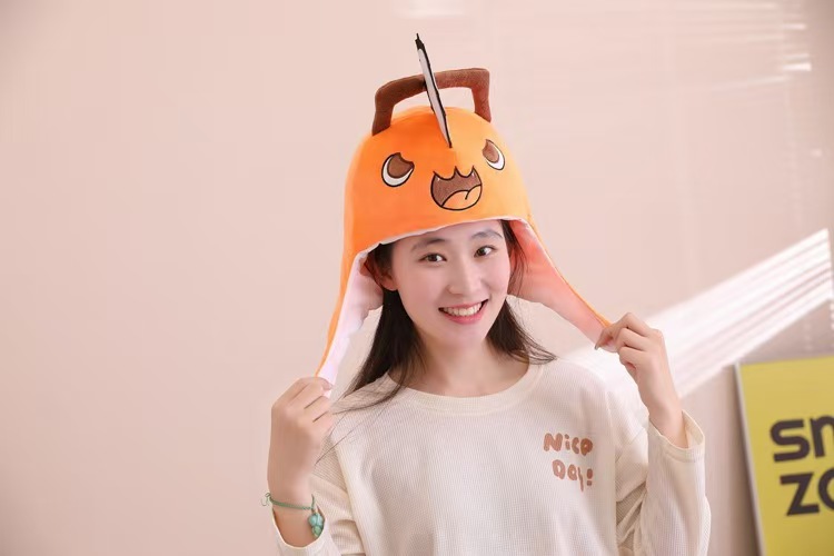 Anime Chainsaw Man Pochita Cos - Women'S Fashion Hats review and price