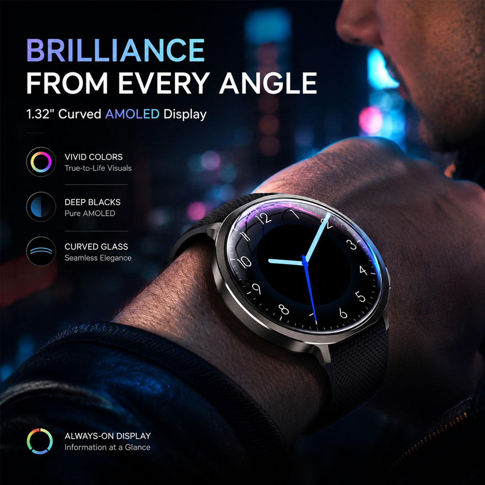 New M301 Smart Watch Round AMO - Women Fashion Week 2026 review and price