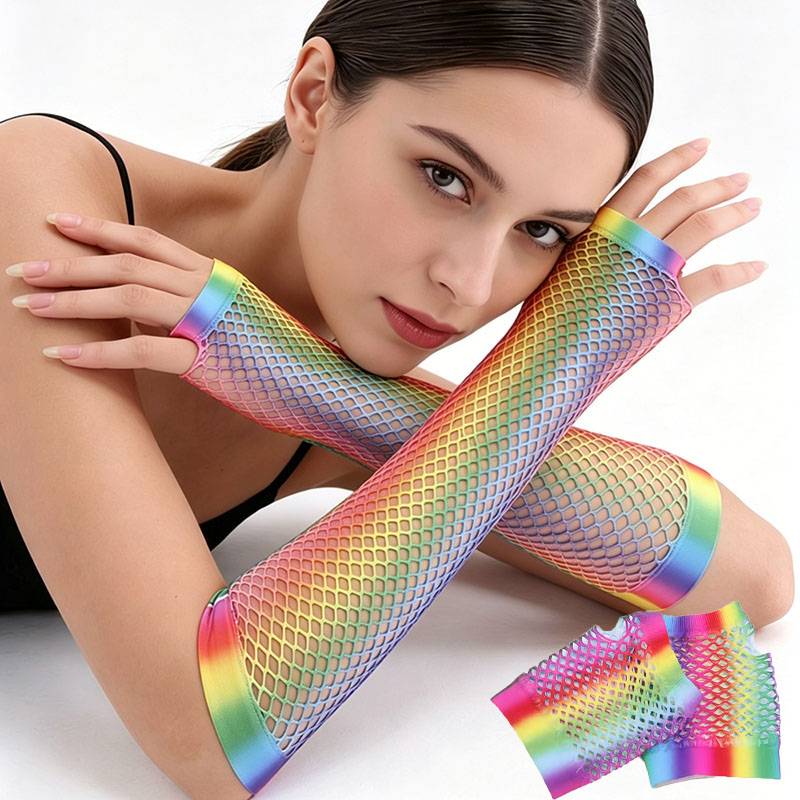 1 Pair Women Long Fishnet Net  - Women'S Fashion Gloves review and price