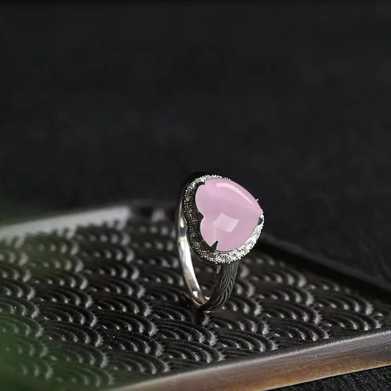Natural Pink Chalcedony Hand C - Women'S Fashion Boutique review and price