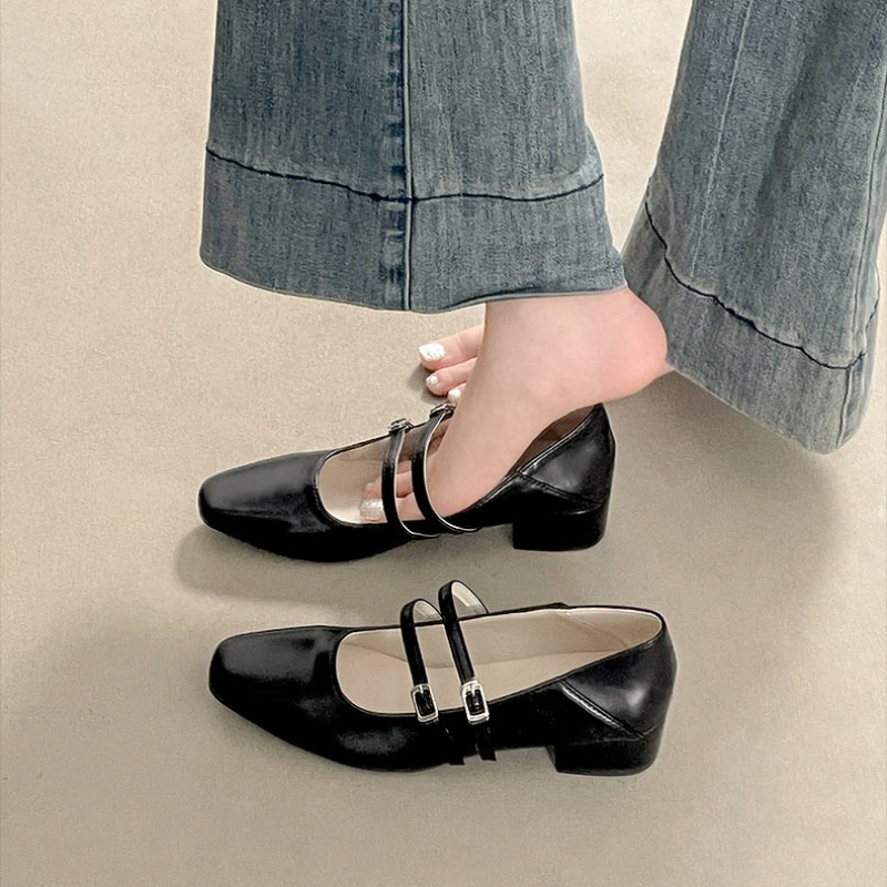 Square Toe Low Heel Women Silv - Women'S Fashion Belts review and price