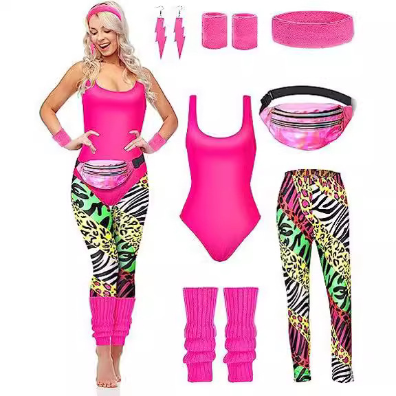 1980s Party Costume Women Spor - Women'S Fashion From The 80S review and price