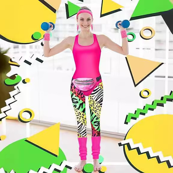 1980s Party Costume Women Spor - Women'S Fashion From The 80S review and price