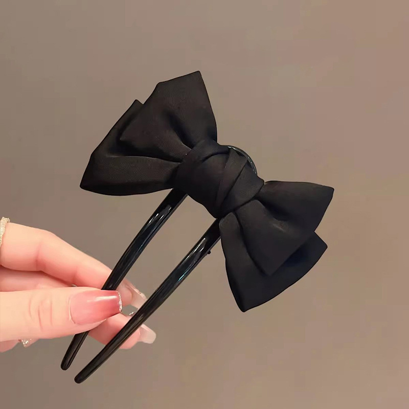 Chic Korean-Style Bow U-Shaped - Women Fashion Hair Style review and price