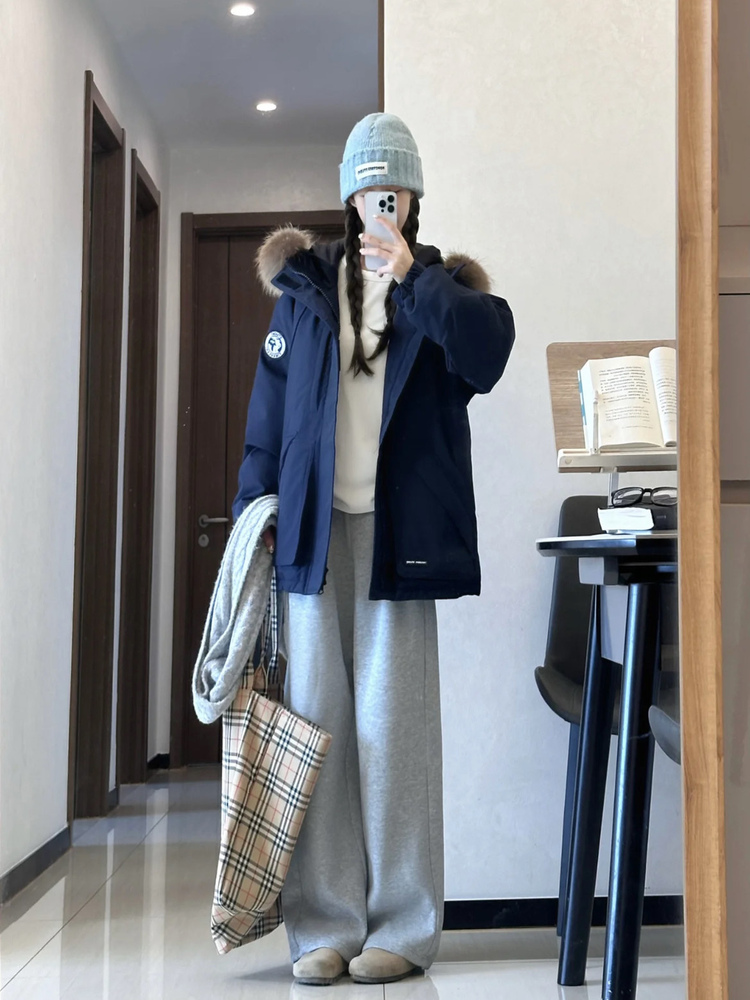 Parkas Real Fur Womens Autumn  - Women'S Real Y2K Fashion review and price