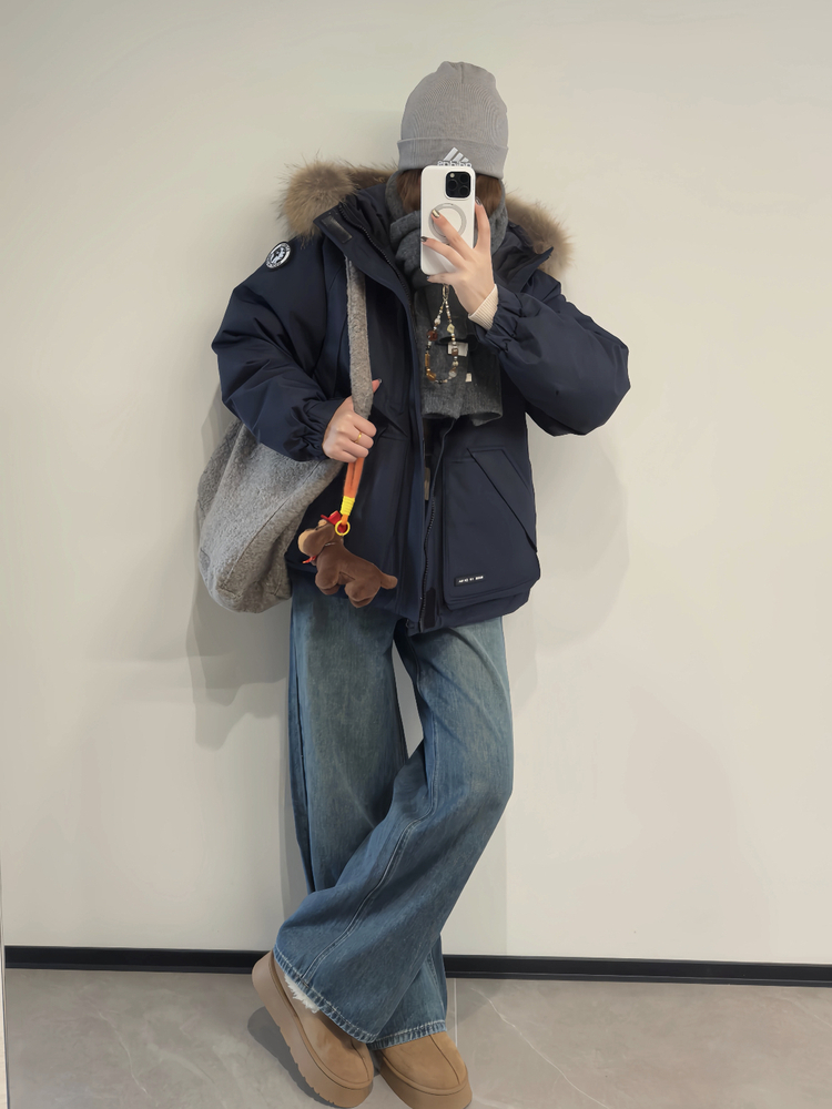 Parkas Real Fur Womens Autumn  - Women'S Real Y2K Fashion review and price