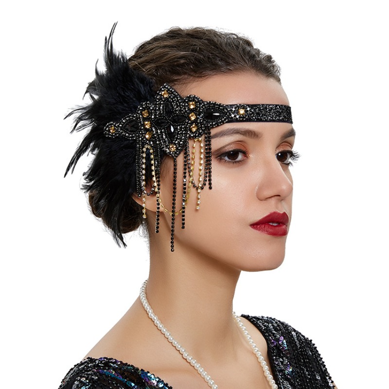 Vintage 1920s Flapper Headband - Women'S Fashion Roaring 20S review and price