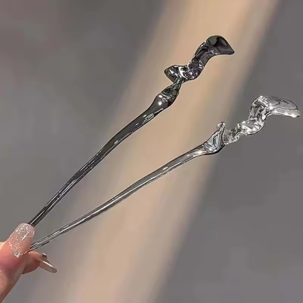 New Punk Metal Simple Hair pin - Women Fashion Hair Style review and price