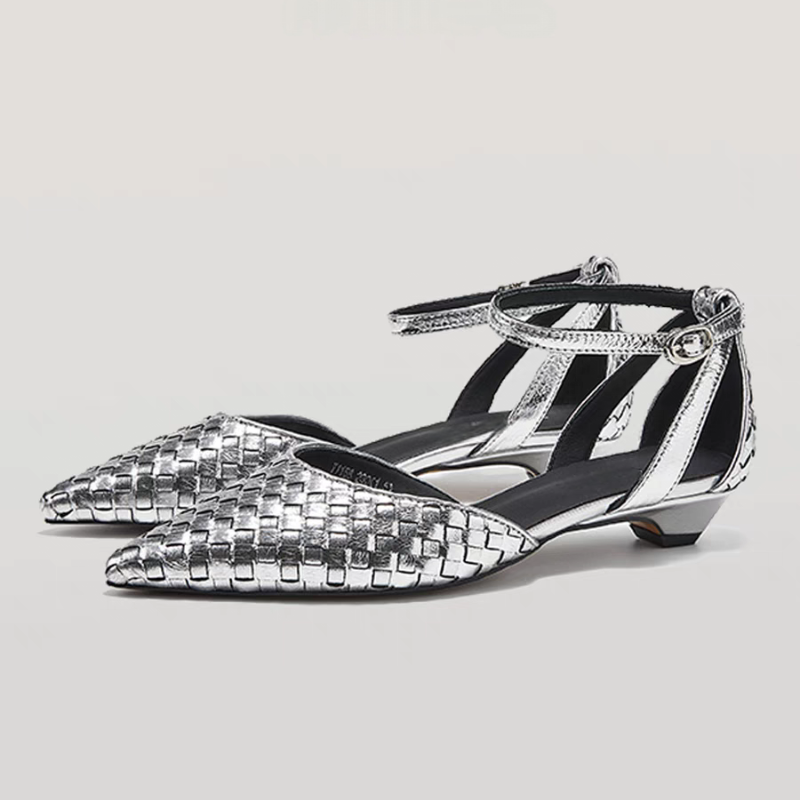 Pointed Toe Low Heels Women El - Women'S Fashion Brand Shoes review and price